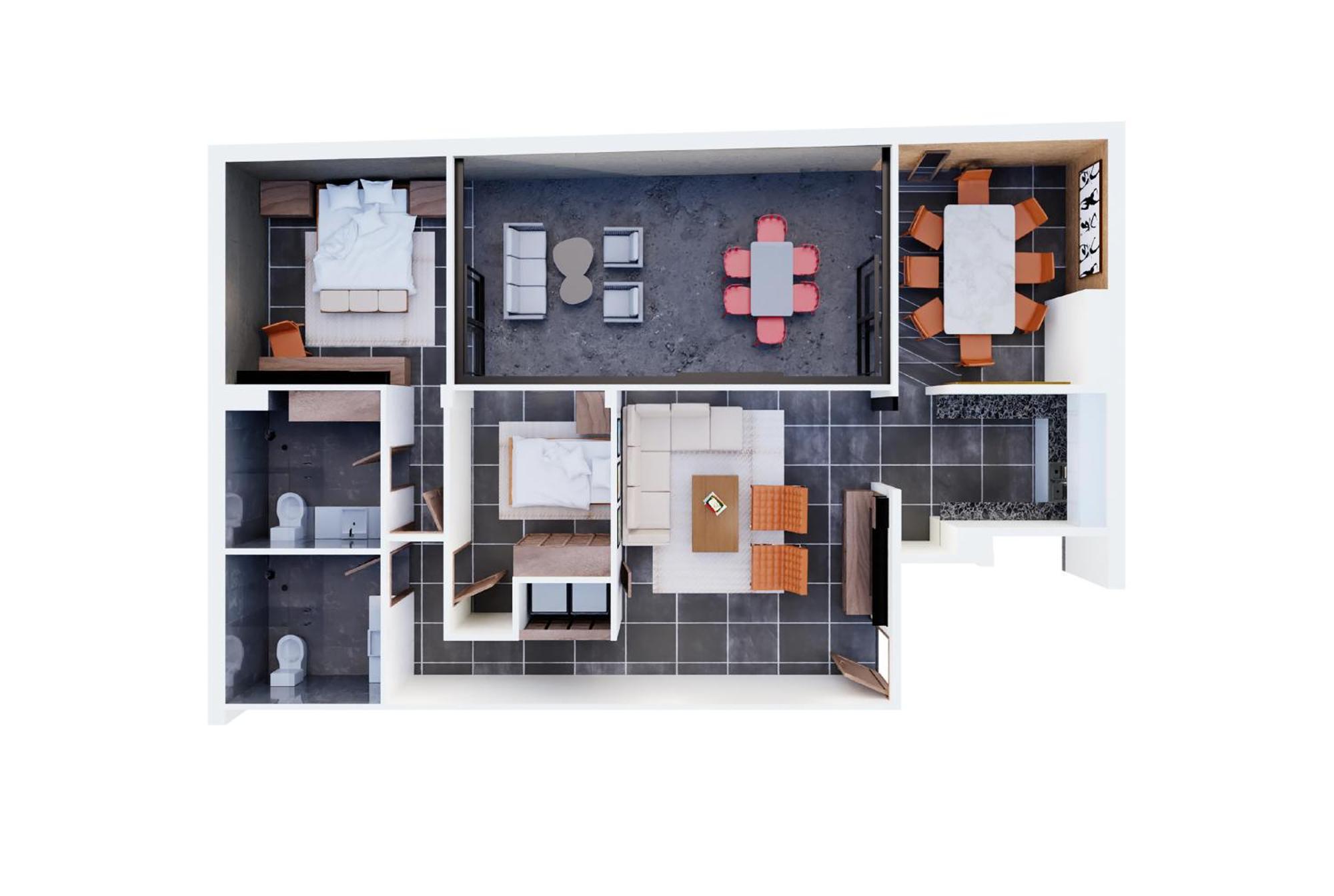Capitalia - Luxury Apartments - Polanco Moliere Mexikóváros Szoba fotó